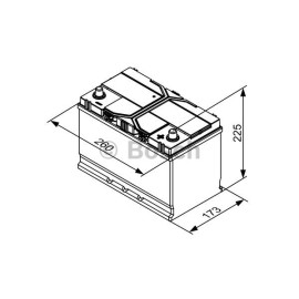 Μπαταρία εκκίνησης BOSCH 0092S4E410