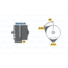 Γεννήτρια BOSCH 0120489469