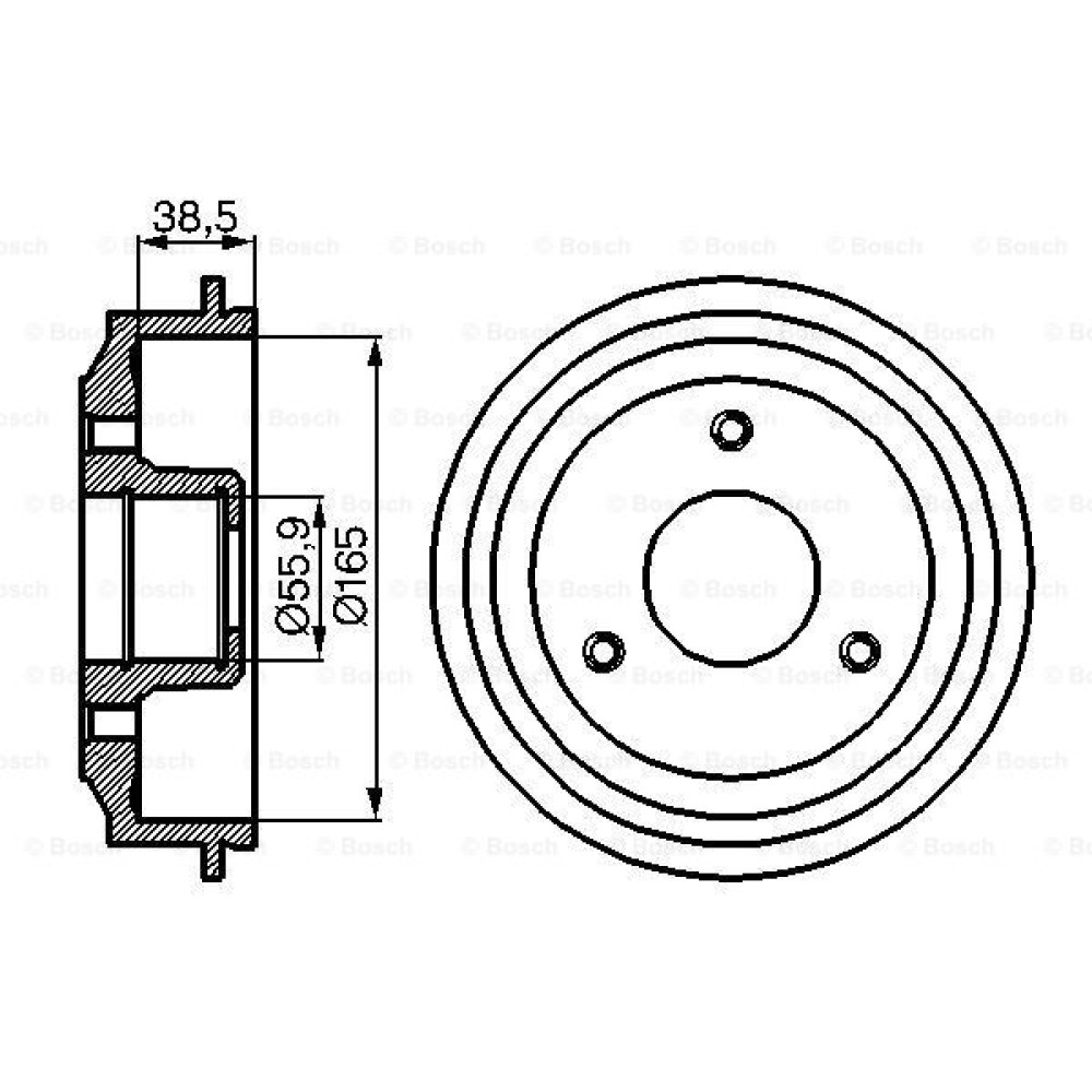 Ταμπούρο BOSCH 0986477066