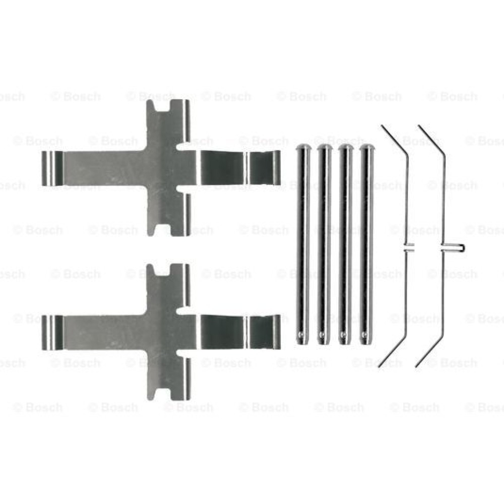 Σετ βοηθ. εξαρτημάτων, τακάκια φρένων BOSCH 1987474724