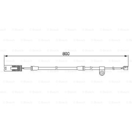 Σετ τακάκια εμπρός BOSCH 1987474945