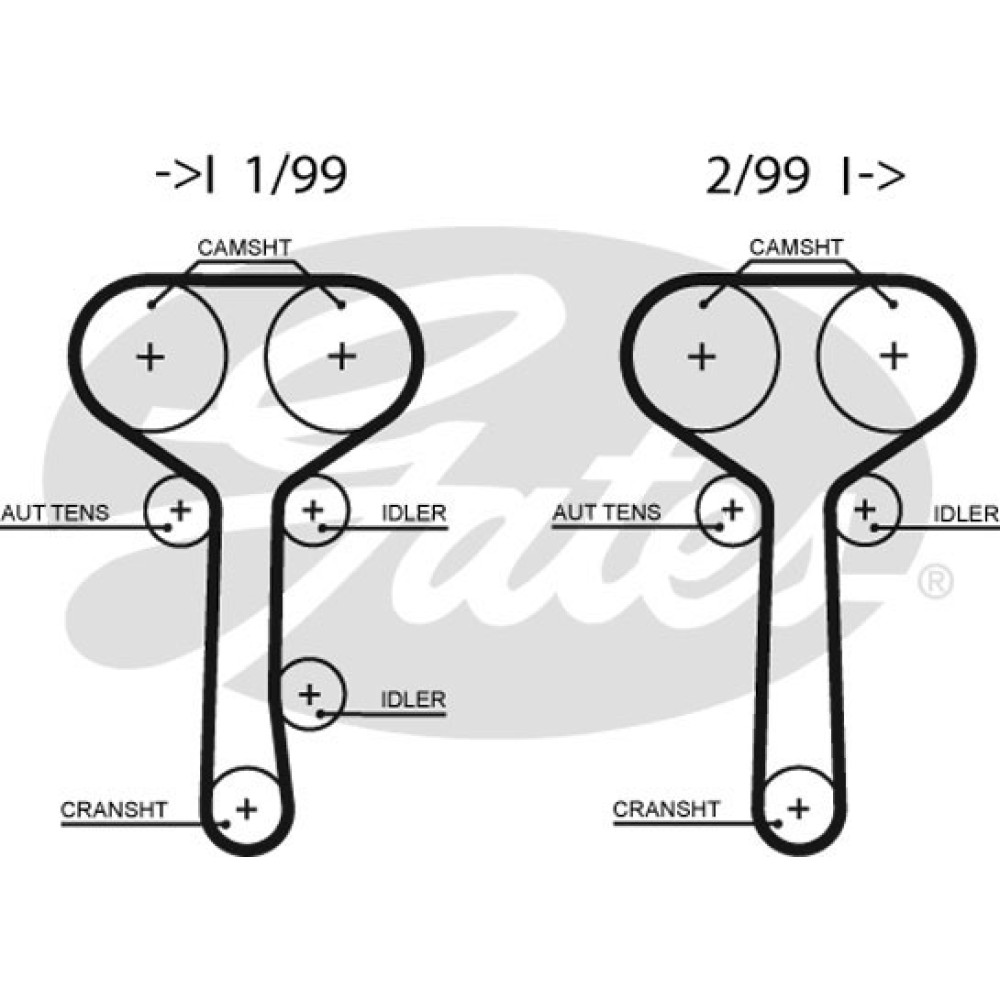 Ιμάντας χρονισμού GATES 5508XS