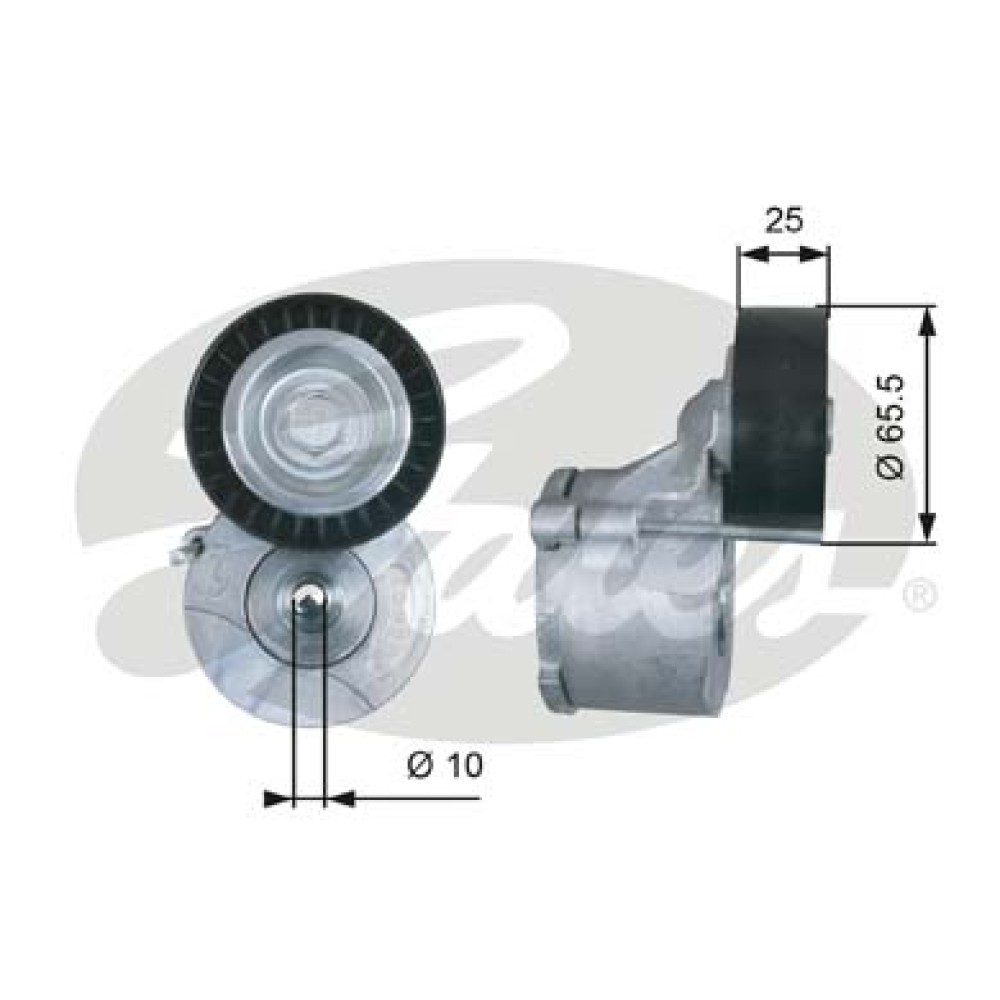 Τεντωτήρας ιμάντα poly-V GATES T39281