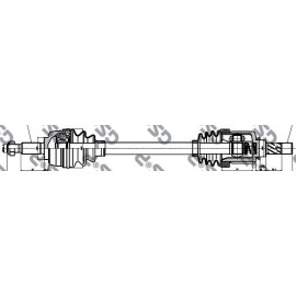 Ημιαξόνιο GSP 250402