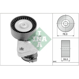 Τεντωτήρας ιμάντα poly-V INA 534008130