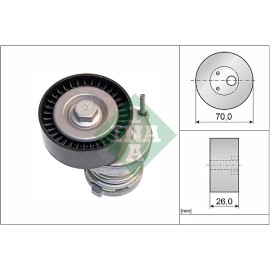 Τεντωτήρας ιμάντα poly-V INA 534012320