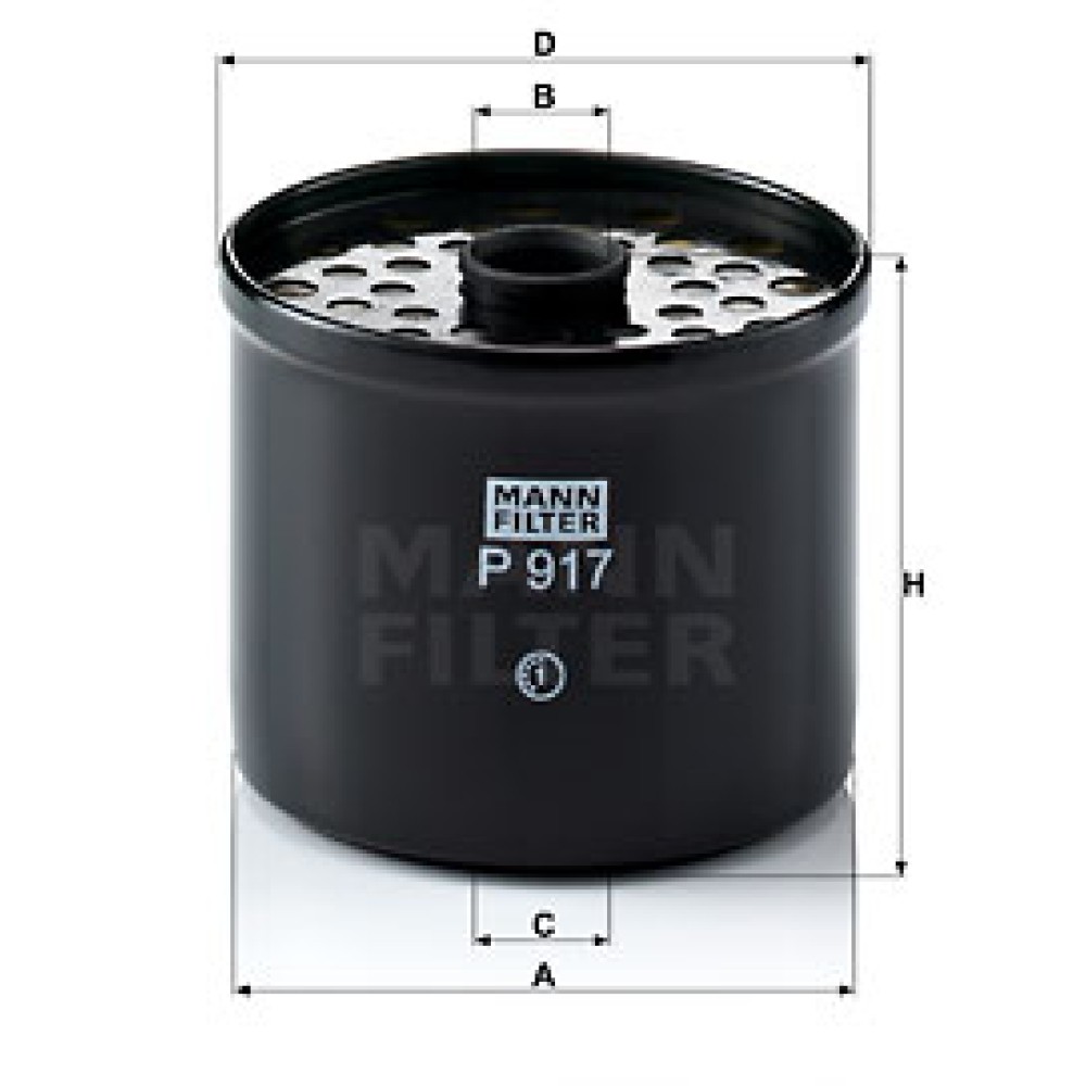 Φίλτρο καυσίμων MANN-FILTER P917x