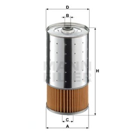 Φίλτρο λαδιού MANN-FILTER PF 10501 n