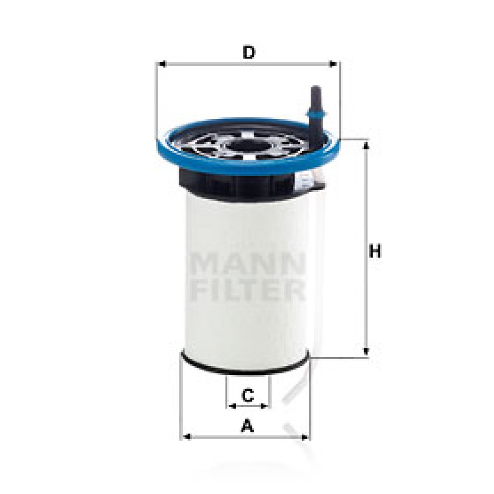 Φίλτρο καυσίμων MANN-FILTER PU7005