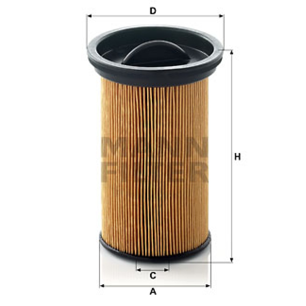 Φίλτρο καυσίμων MANN-FILTER PU742