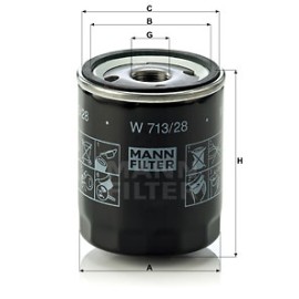 Φίλτρο λαδιού MANN-FILTER W 71328