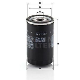 Φίλτρο λαδιού MANN-FILTER W71913