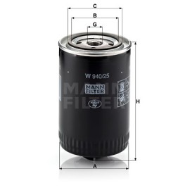 Φίλτρο λαδιού MANN-FILTER W94025