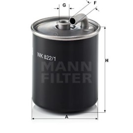 Φίλτρο καυσίμων MANN-FILTER WK 8221