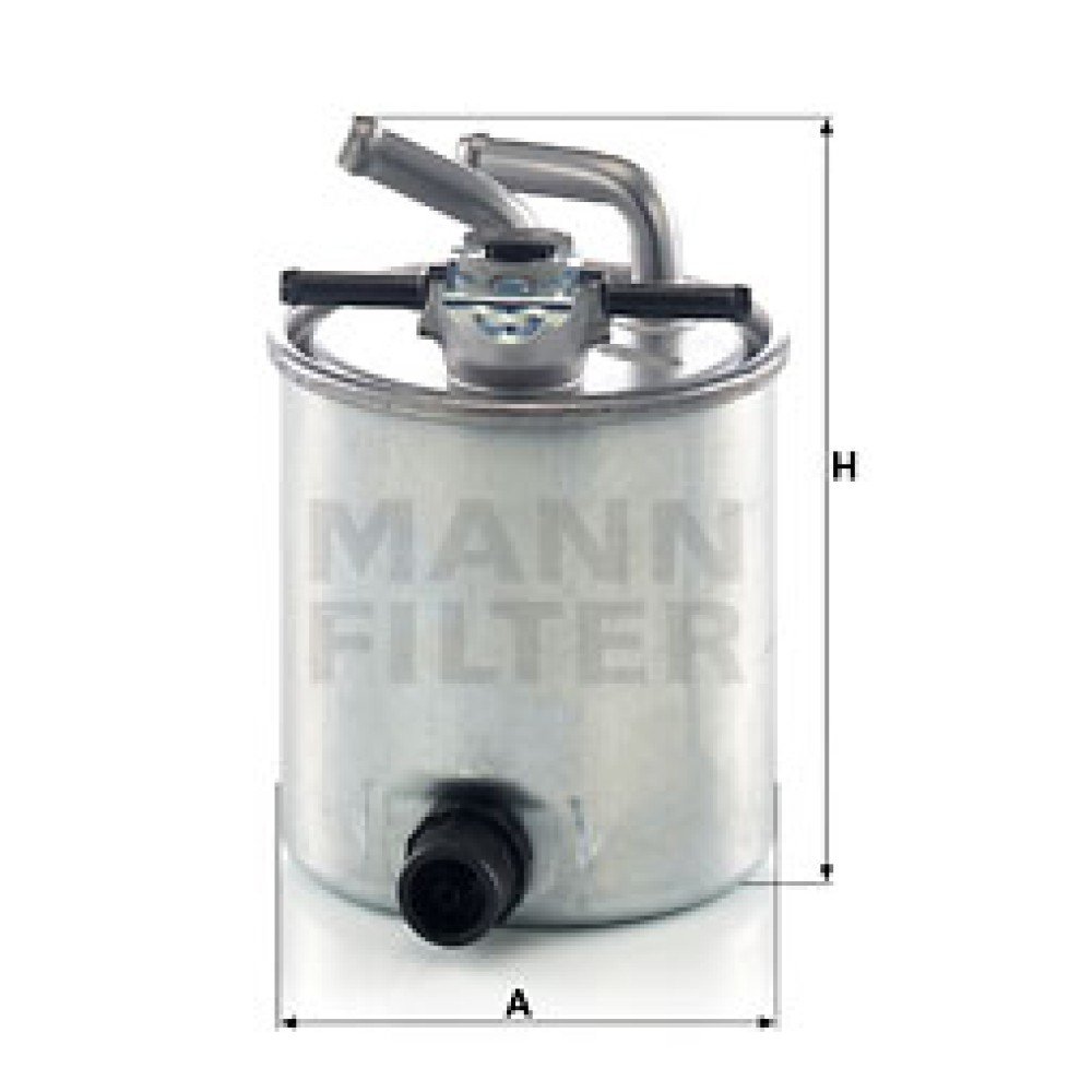 Φίλτρο καυσίμων MANN-FILTER WK 9206