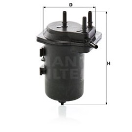 Φίλτρο καυσίμων MANN-FILTER WK 9396