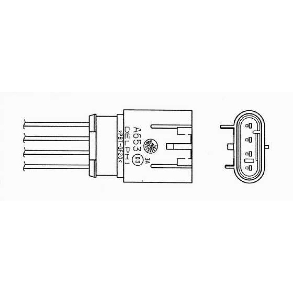 Αισθητήρας λάμδα NGK 95607