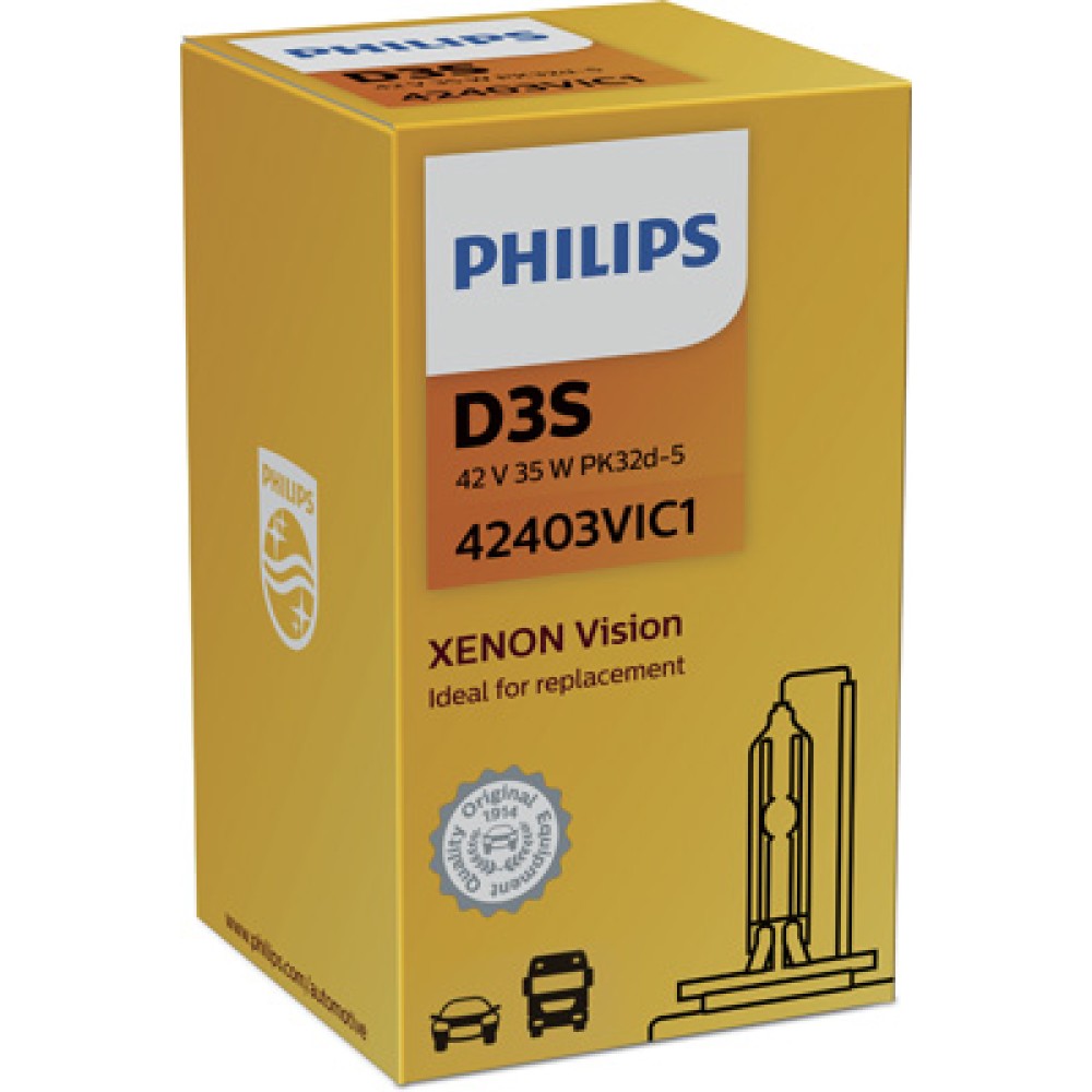 Λάμπα βοηθητικού προβολέα PHILIPS 42403VIC1