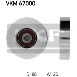 Τροχαλία αδρανείας ιμάντα poly-V SKF VKM67000