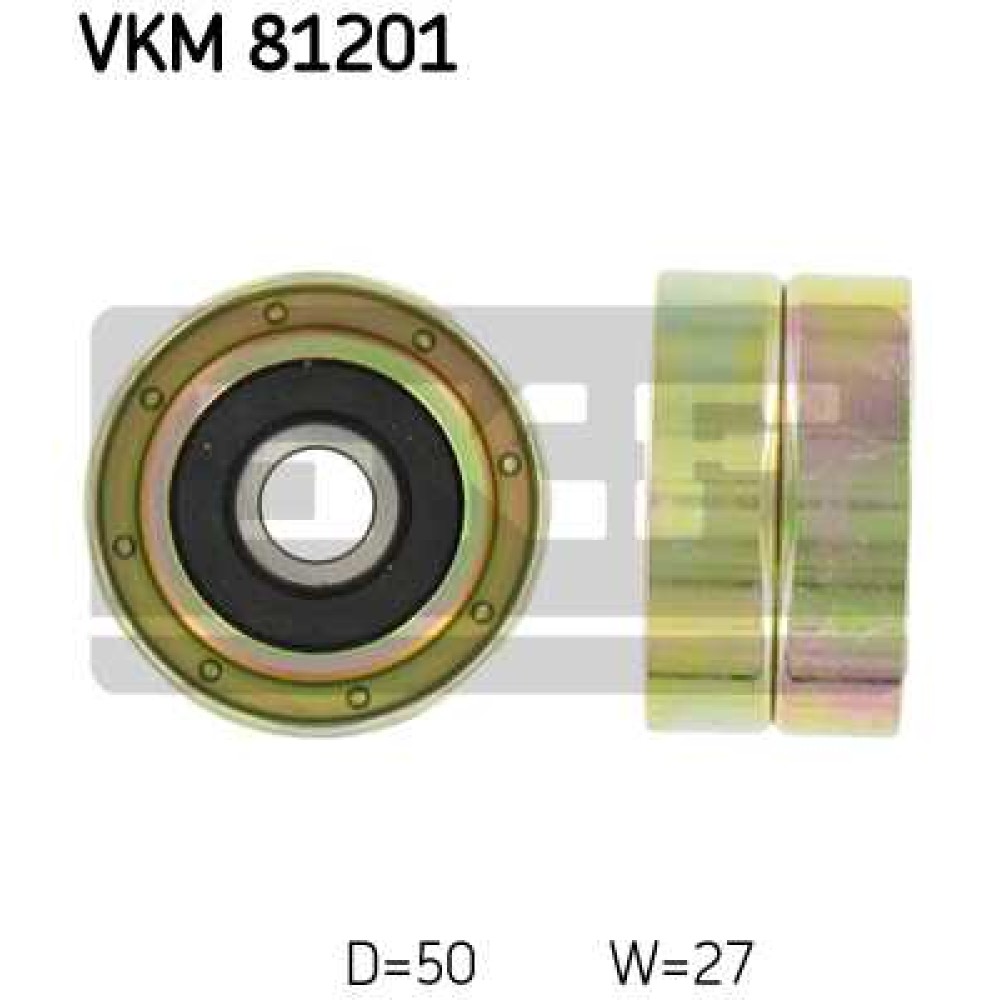 Τροχαλία αδράνειας ιμάντα χρονισμού SKF VKM81201