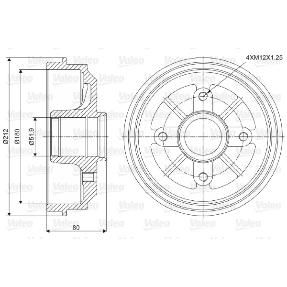 Ρουλεμάν τροχού VALEO 237001