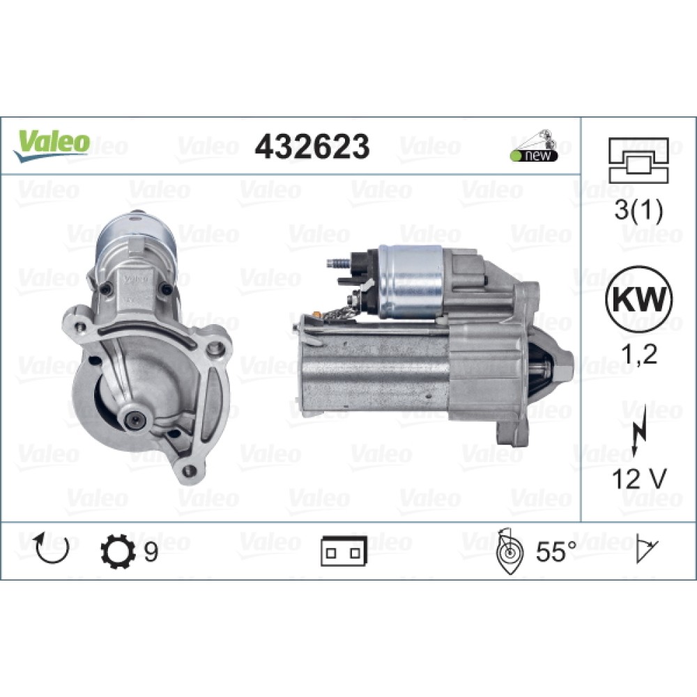 Μίζα VALEO 432623