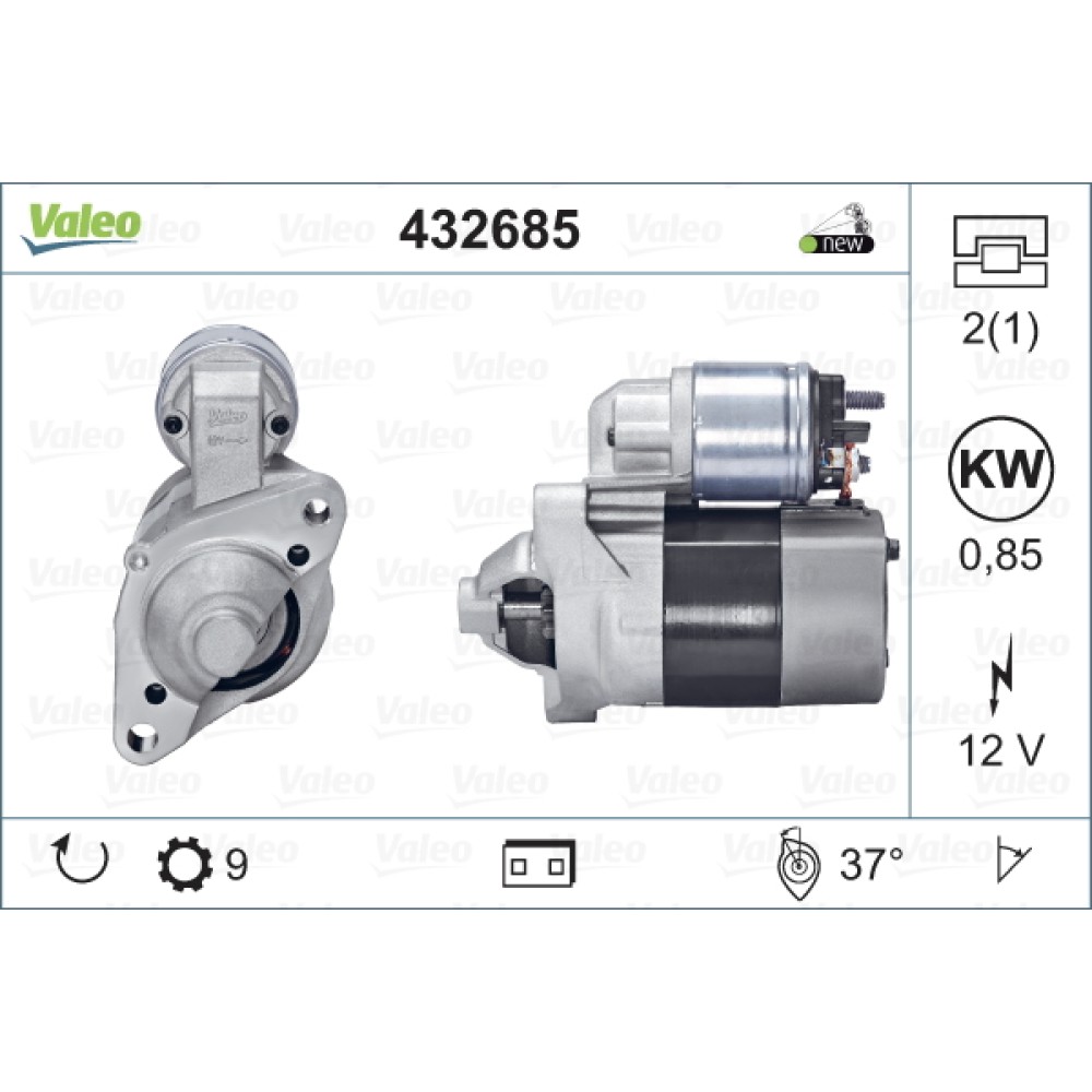 Μίζα VALEO 432685