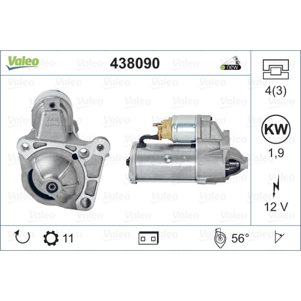 Μίζα VALEO 438090