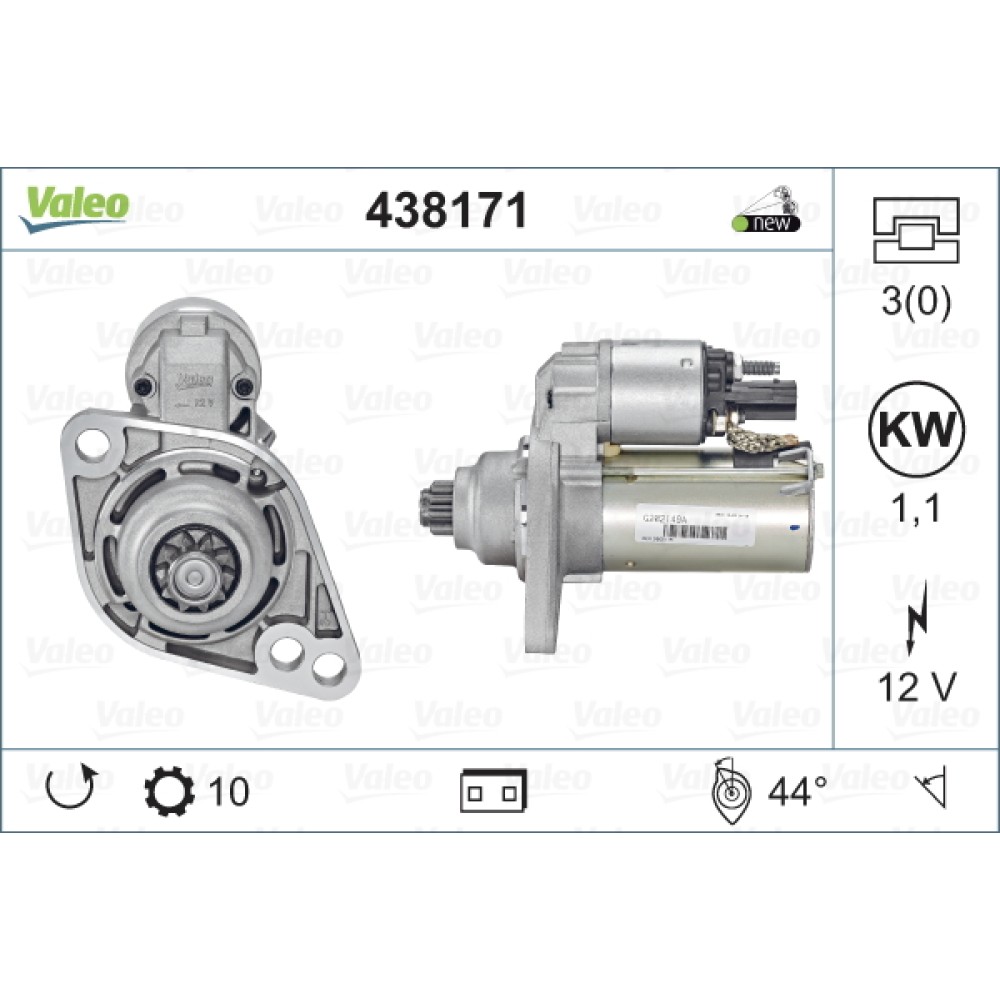 Μίζα VALEO 438171