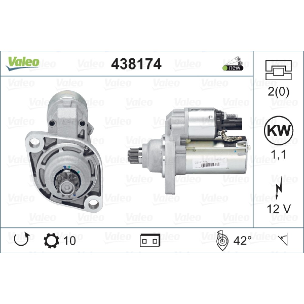 Μίζα VALEO 438174