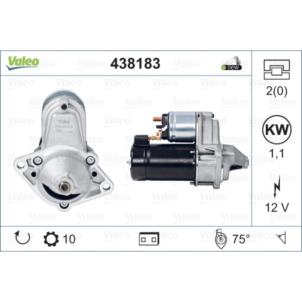 Μίζα VALEO 438183