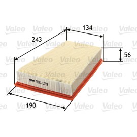 Φίλτρο αέρα VALEO 585029