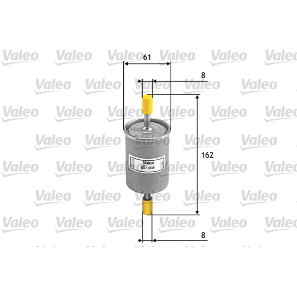 Φίλτρο καυσίμων VALEO 587008