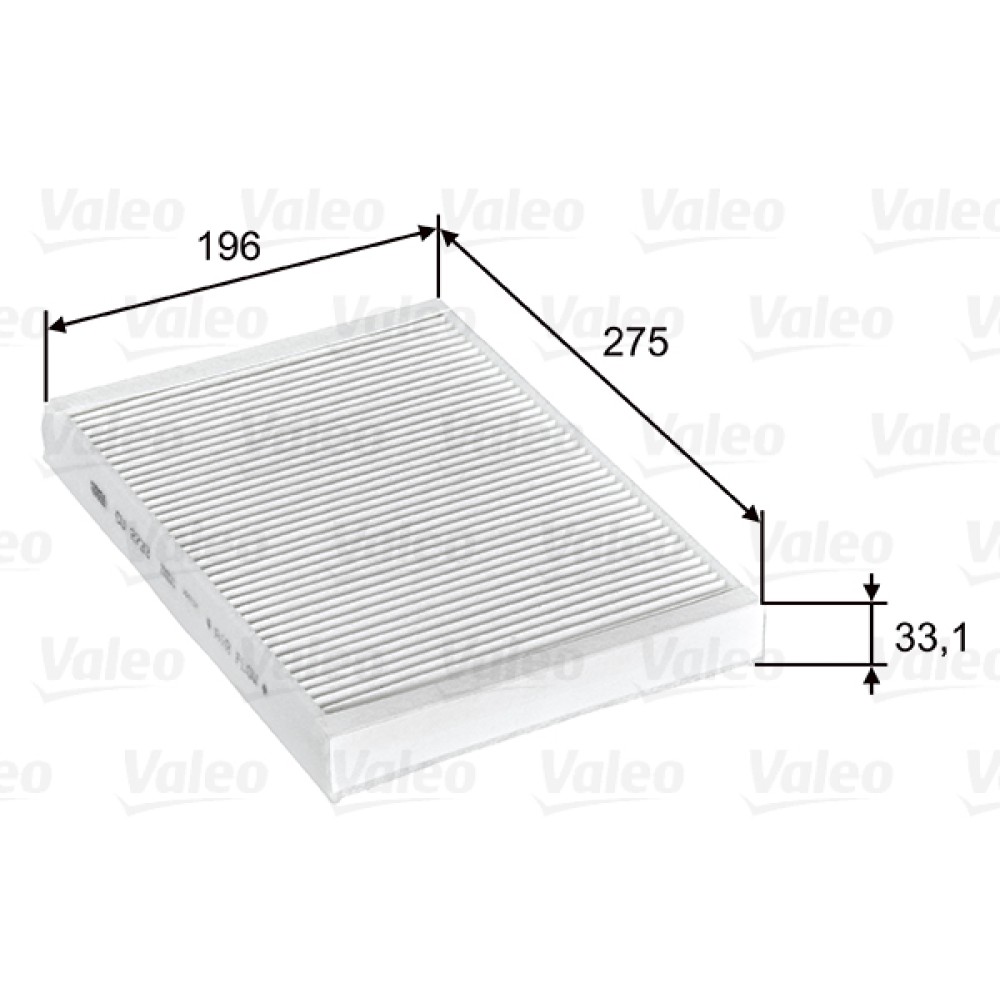 Φίλτρο αέρα εσωτερικού χώρου VALEO 715597