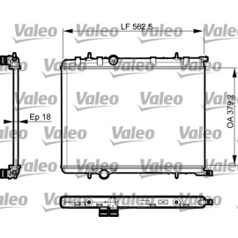 Ψυγείο νερού & εξαρτήματα VALEO 735496