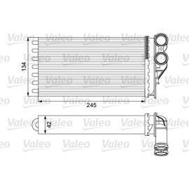 Ψυγείο καλοριφέρ VALEO 811503