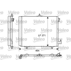 Συμπυκνωτής AC VALEO 814095