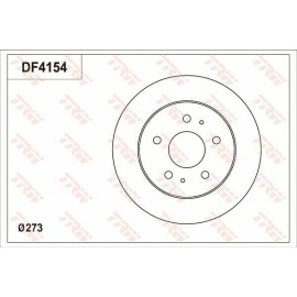 Δισκόπλακα εμπρός VECTOR VD2074