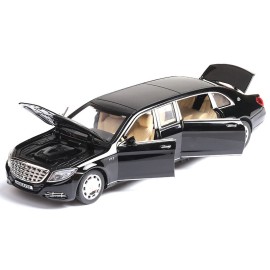 Mercedes Maybach S650 1:32 black Diecast Metal Model Car