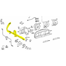 MERCEDES W116 ΝΤΙΖΑ ΚΟΝΤΕΡ 1330MM TRUCKTEK 0242016 