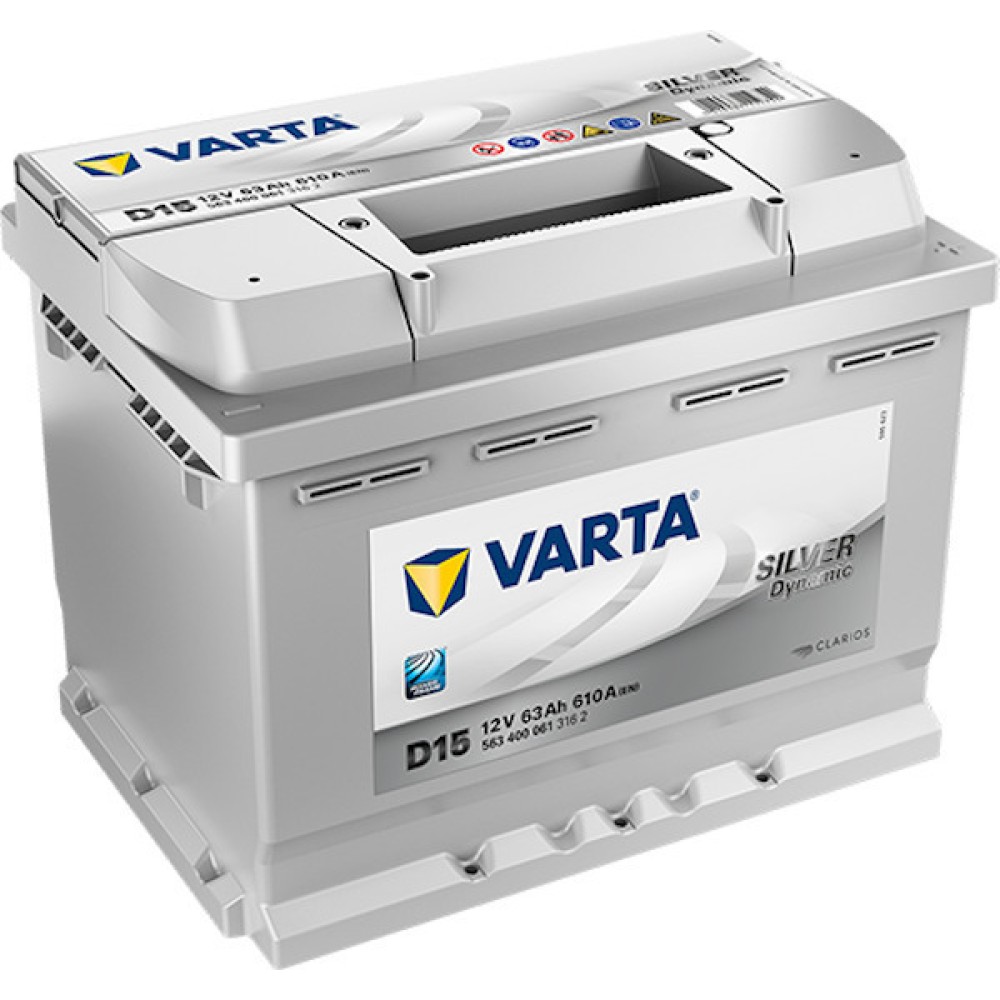 ΜΠΑΤΑΡΙΑ VARTA (R) 63AH 242X175X190