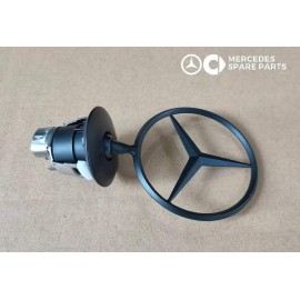 ΑΣΤΕΡΙ ΚΑΠΩ MERCEDES ΜΑΥΡΟ ΜΑΤ 44mm